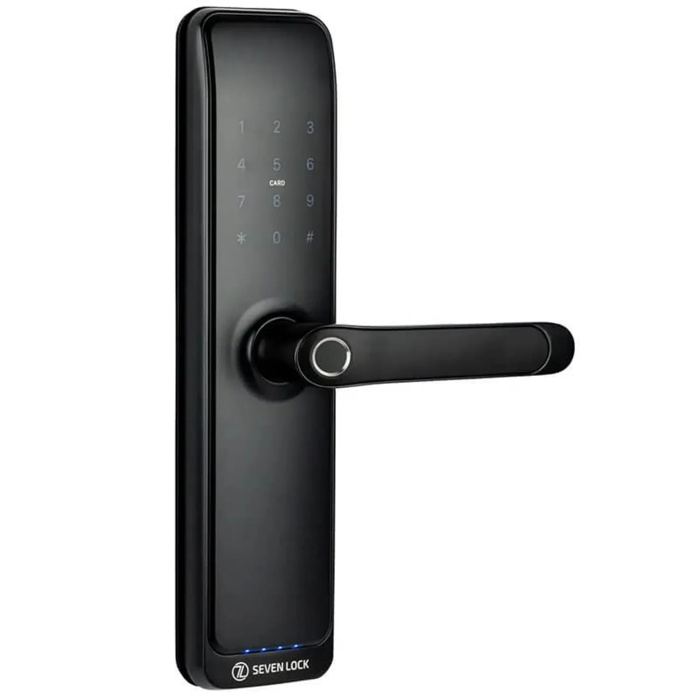 Умный замок дверей Seven Lock SL-7767BF black - Фото 1